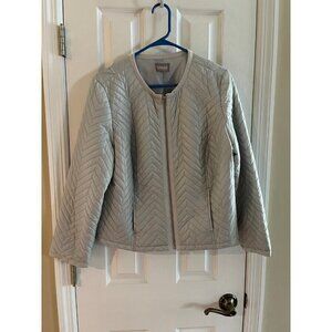 Chico’s Quilted Jacket Blazer